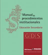 MANUAL DE PROCEDIMIENTOS INSTITUCIONALES EDUCACIÓN SECUNDARIA