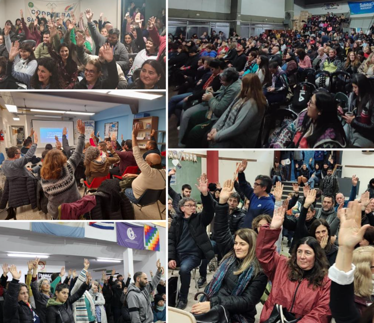 ASAMBLEAS DOCENTES EN TODA LA PROVINCIA