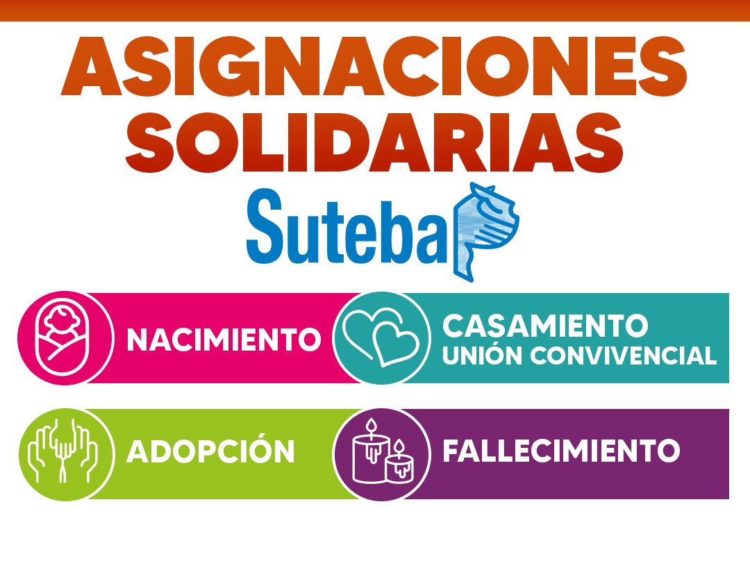 REQUISITOS PARA SOLICITAR ASIGNACIONES SOLIDARIAS SUTEBA