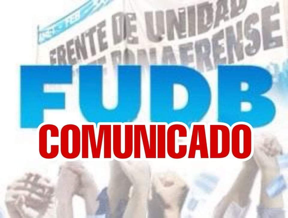 EL FUDB RECHAZA RETENCIÓN DE FONDOS EDUCATIVOS Y EXIGE RESTITUCIÓN INMEDIATA