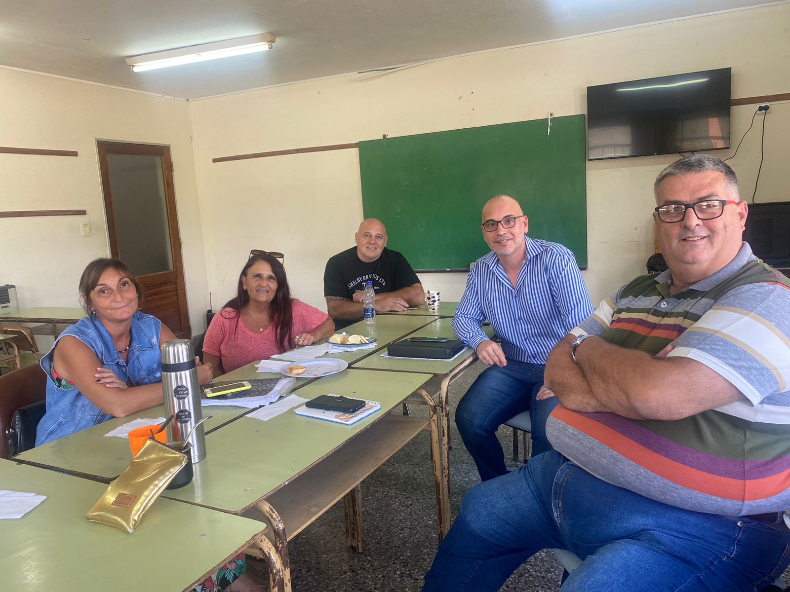 SECRETARÍA DE FORMACIÓN PROFESIONAL: REUNIÓN DE TRABAJO EN RAMALLO