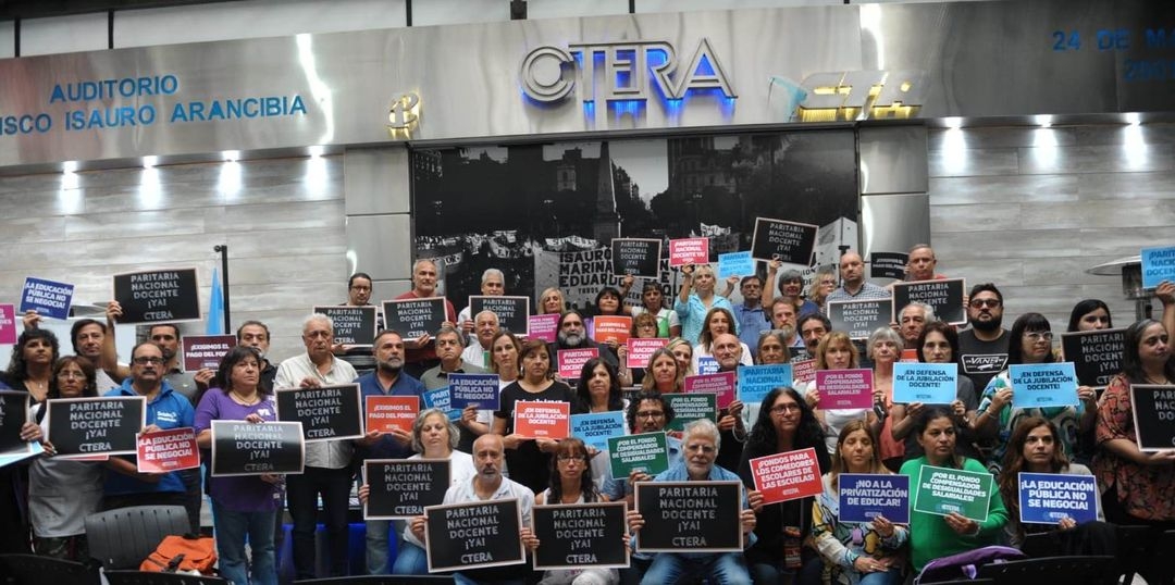 CTERA RECHAZÓ LA PROPUESTA SALARIAL OFRECIDA POR EL GOBIERNO NACIONAL