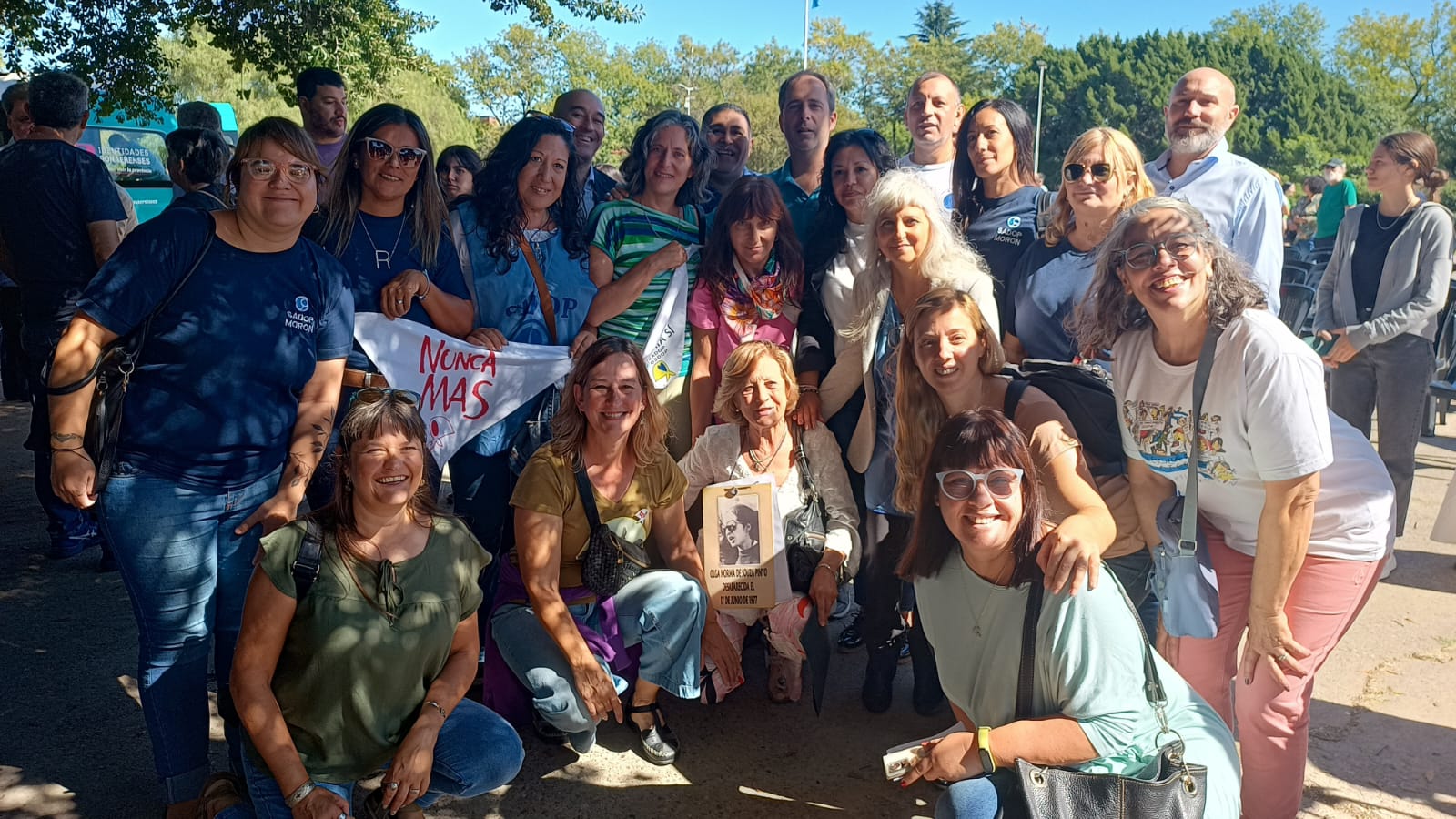 EL SUTEBA PRESENTE EN LA REPARACIÓN DEL LEGAJO DE OLGA DE SOUZA PINTO, DOCENTE DETENIDA DESAPARECIDA