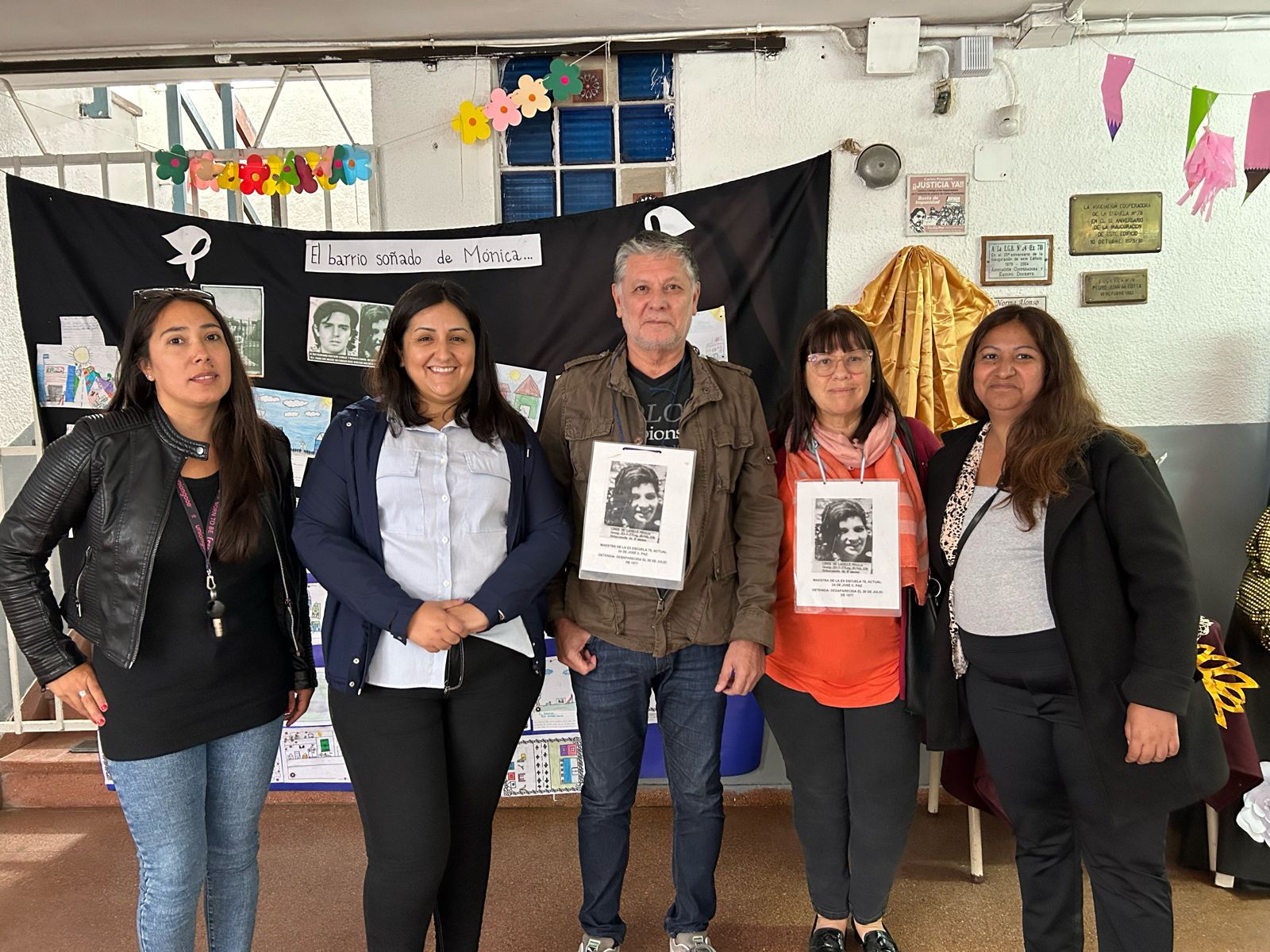 SUTEBA PRESENTE EN EL HOMENAJE A LA DOCENTE DESAPARECIDA MÓNICA LEMOS EN LA EP Nº 24 DE JOSÉ C. PAZ