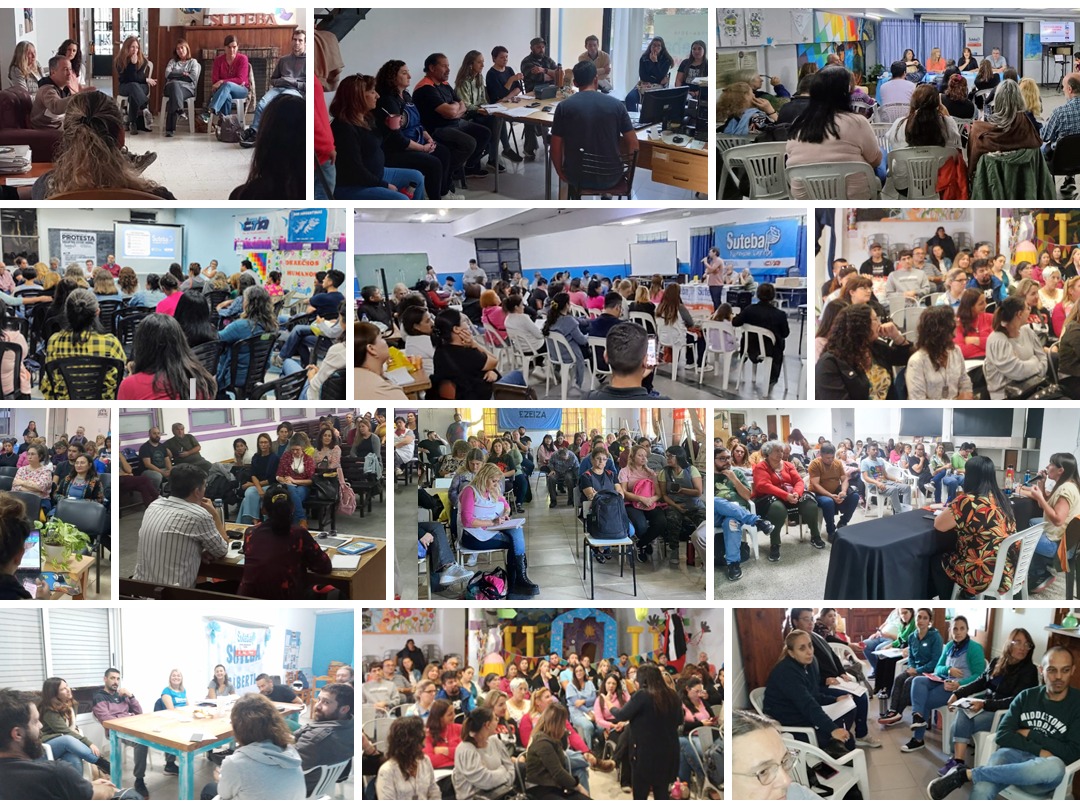 SE REALIZARON REUNIONES DE DELEGADXS EN TODA LA PROVINCIA