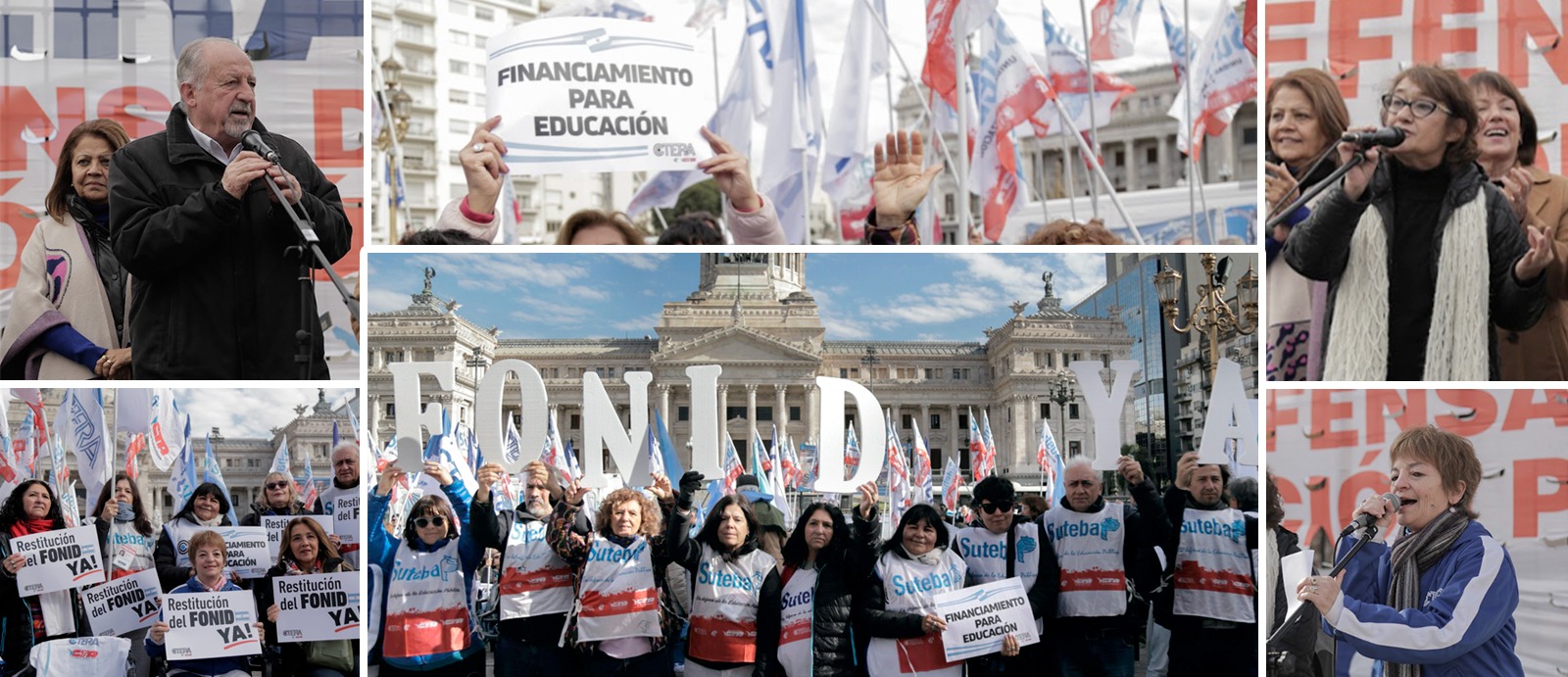 SUTEBA, JUNTO A CTERA, SE MOVILIZÓ POR LA RESTITUCIÓN DEL FONID: LA LUCHA CONTINÚA