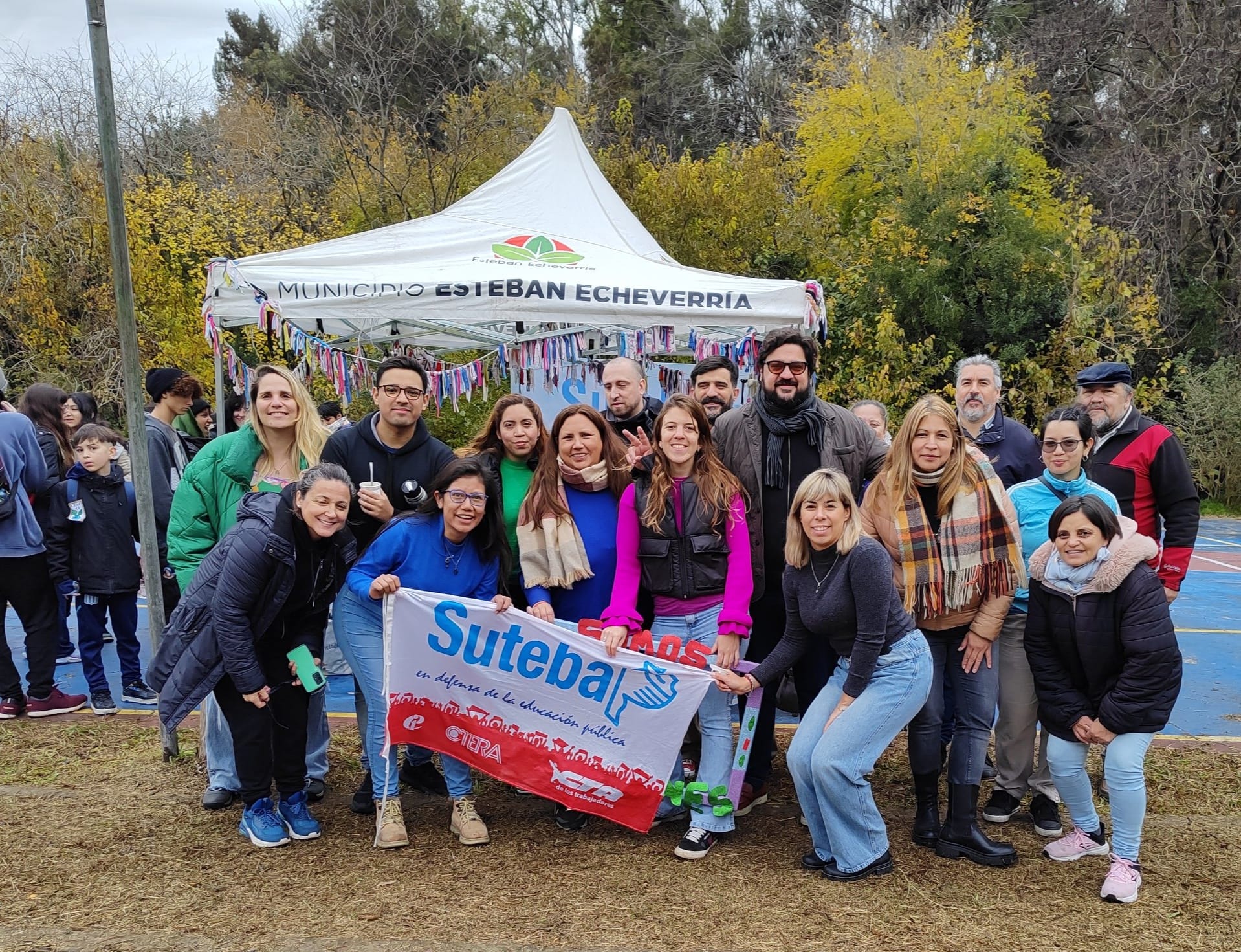 ECHEVERRÍA: SUTEBA FUE PARTE DE LA PROMESA DEL CUIDADO DEL AMBIENTE