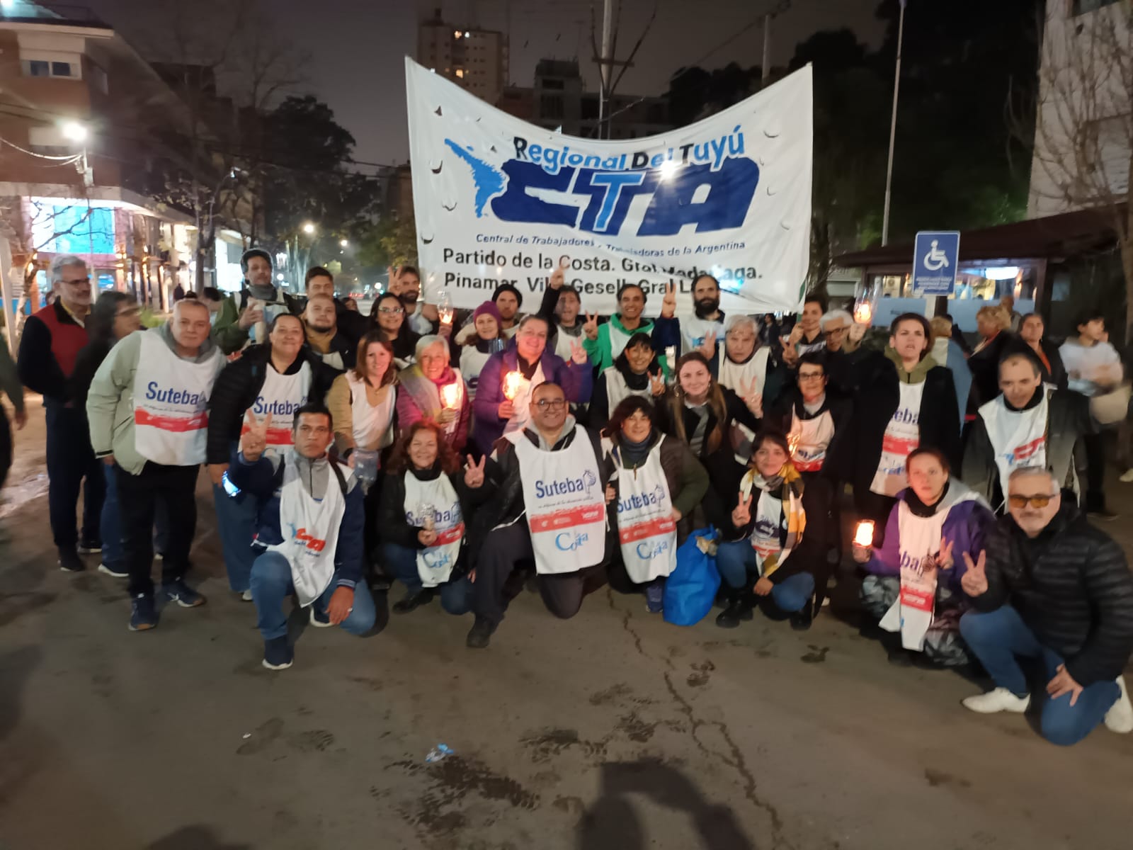 ACCIONES EN TODA LA PROVINCIA EN CONTRA DE LA LEY BASES