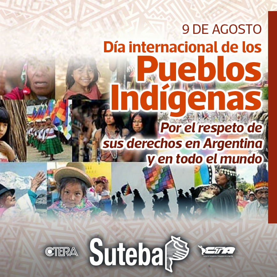 9 DE AGOSTO: DÍA INTERNACIONAL DE LOS PUEBLOS INDÍGENAS