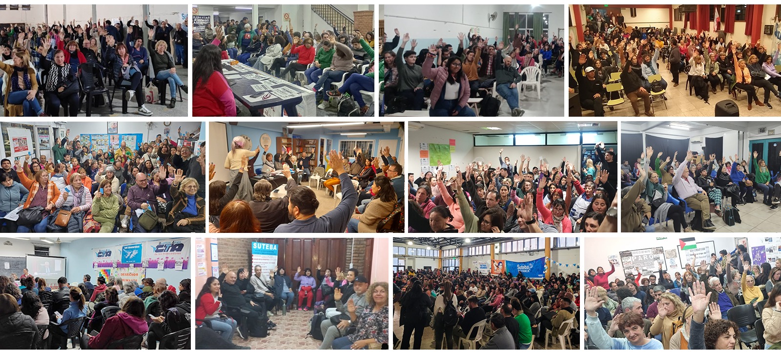 MASIVA PARTICIPACIÓN EN LAS ASAMBLEAS EXTRAORDINARIAS DE AFILIADXS