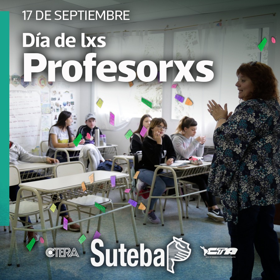 17 DE SEPTIEMBRE: DÍA DEL/LA PROFESOR/A