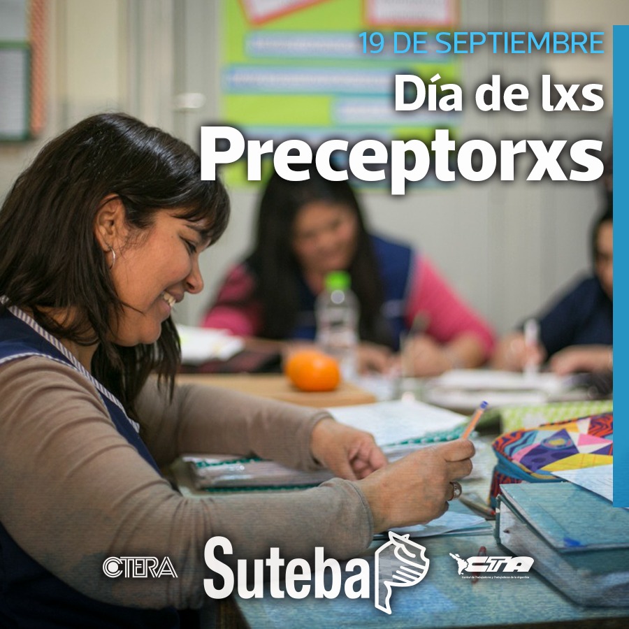 19 DE SEPTIEMBRE: DÍA DEL/LA PRECEPTOR/A