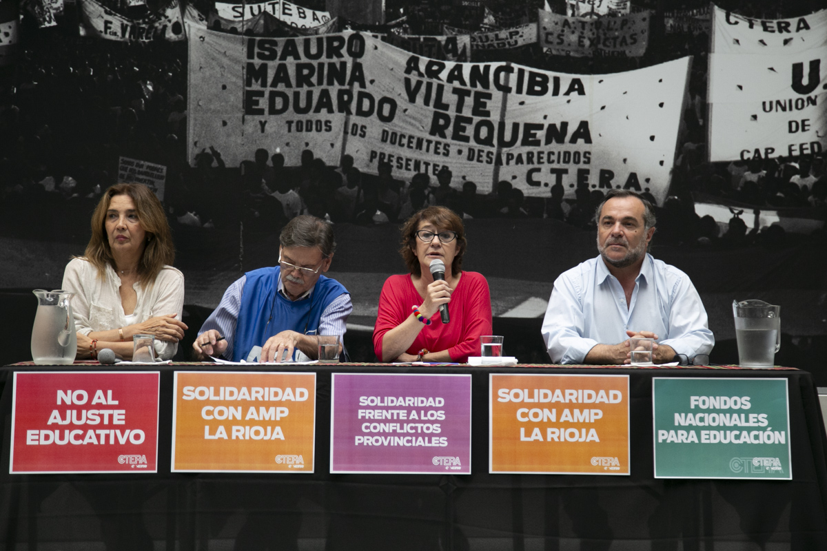 CONFERENCIA DE PRENSA DE LA CTERA