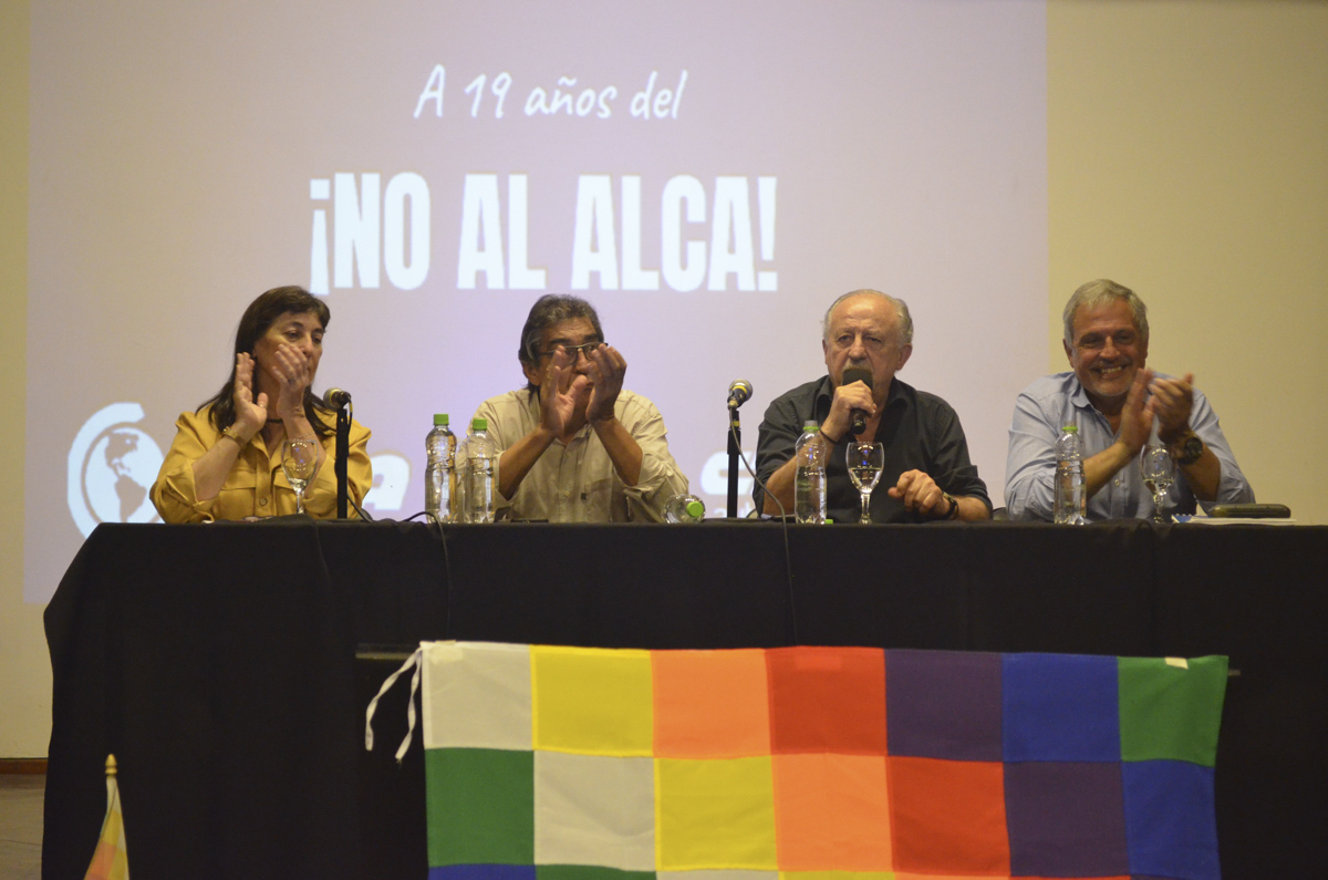 LAS CTA RECORDARON LOS 19 AÑOS DEL NO AL ALCA