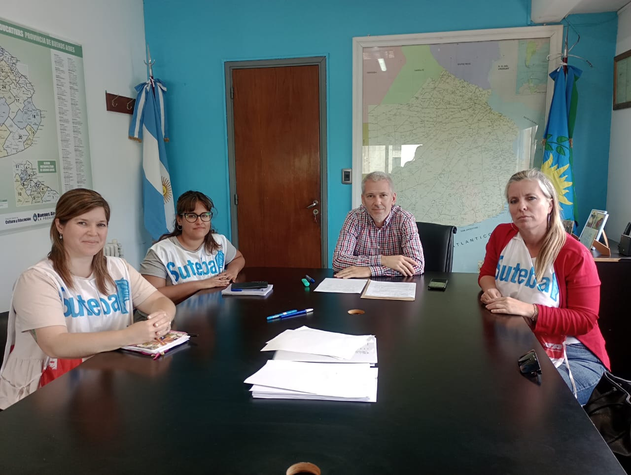 SUTEBA ZÁRATE: DEMANDAS HISTÓRICAS FUERON ATENDIDAS EN REUNIÓN CON INFRAESTRUCTURA PROVINCIAL