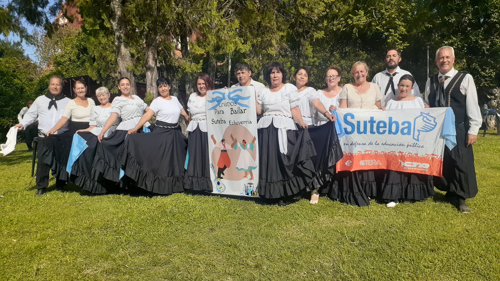 EL BALLET FOLCLÓRICO DEL SUTEBA ECHEVERRÍA PRESENTE EN EL RECREO DE TIGRE