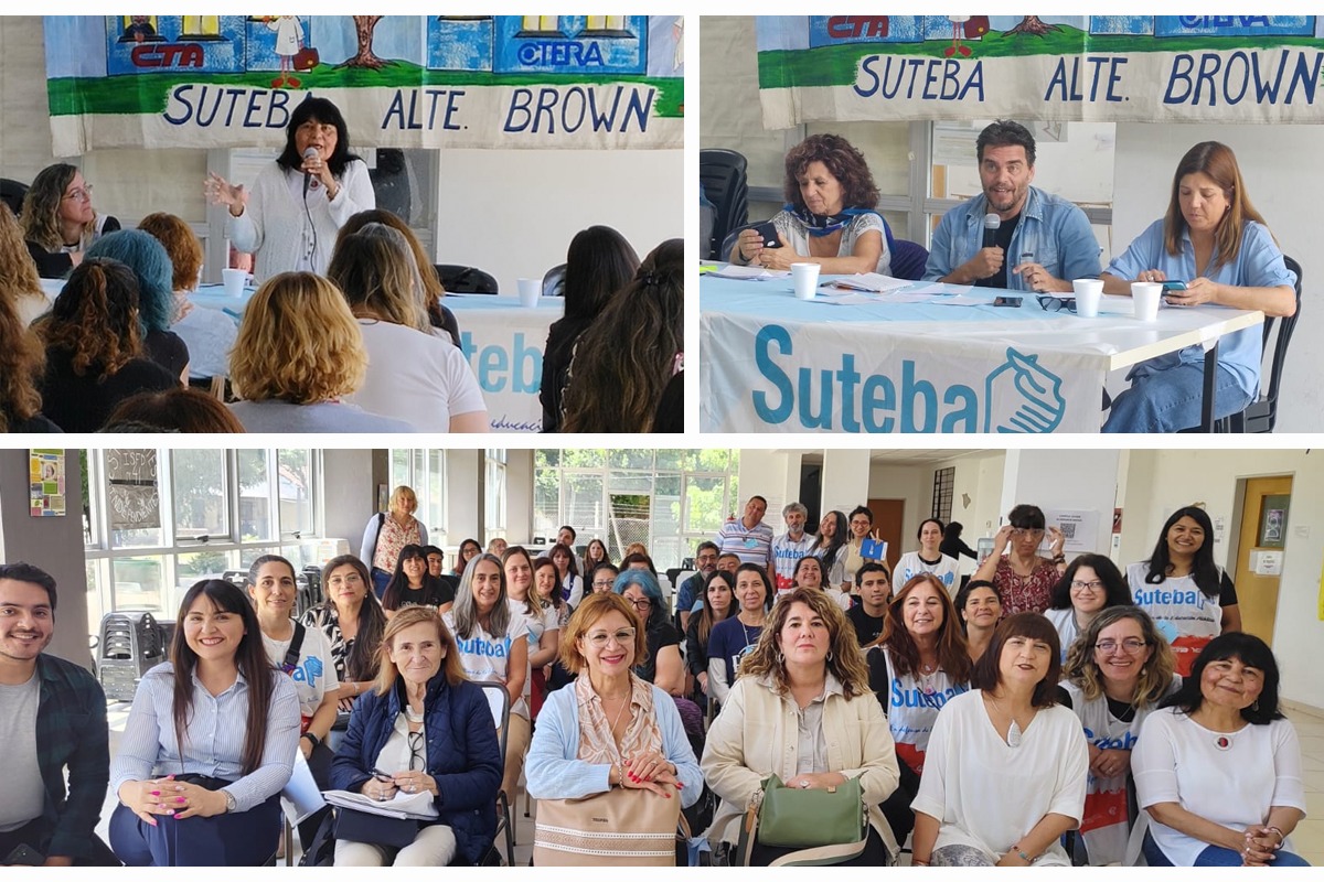 ENCUENTRO PEDAGÓGICO EN ALMIRANTE BROWN: "HABITAR LA ESCUELA – TENSIONES Y DESAFÍOS"