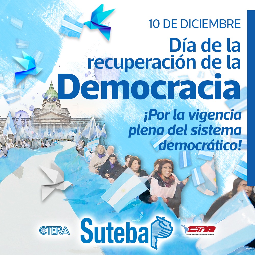 10 DE DICIEMBRE: DÍA DE LA DEMOCRACIA