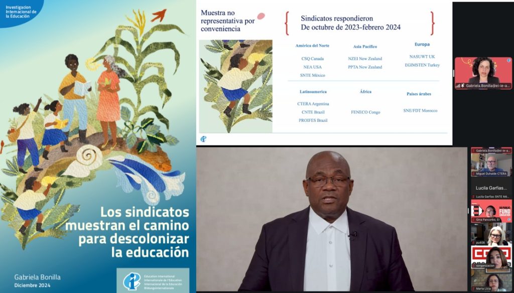LA IE Y LA DESCOLONIZACIÓN DE LA EDUCACIÓN