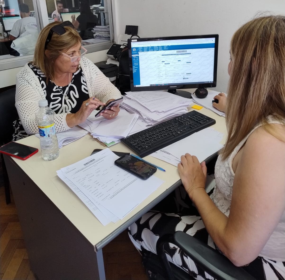 SUTEBA EN EL IPS POR LOS DERECHOS JUBILATORIOS