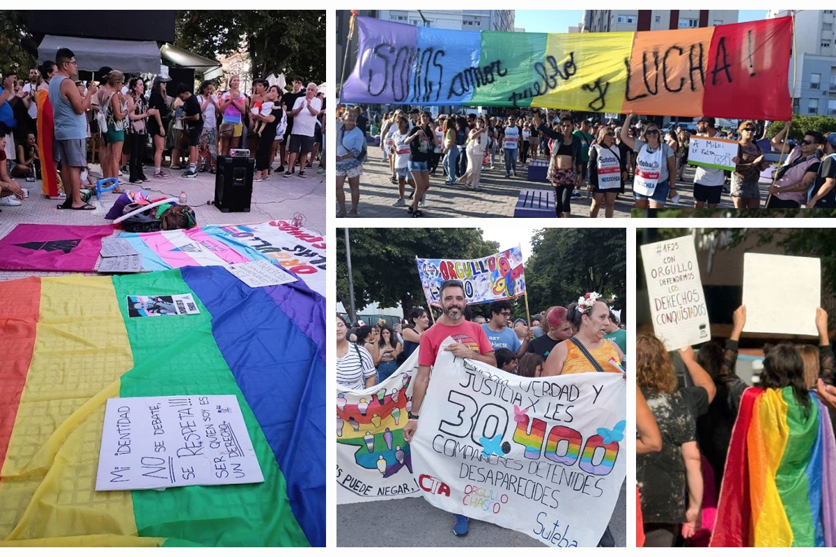 PARTICIPAMOS DE LA MARCHA ANTIFASCISTA EN TODA LA PROVINCIA