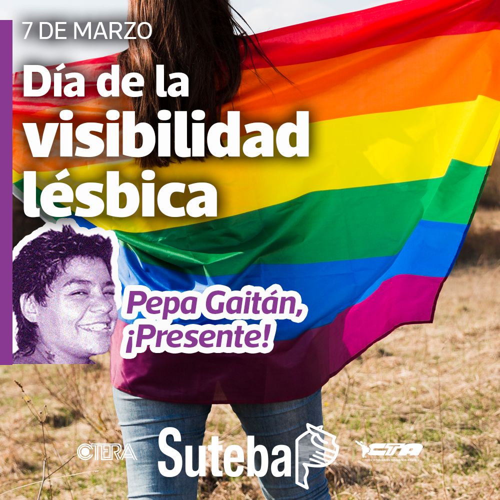 7 DE MARZO: DÍA DE LA VISIBILIDAD LÉSBICA