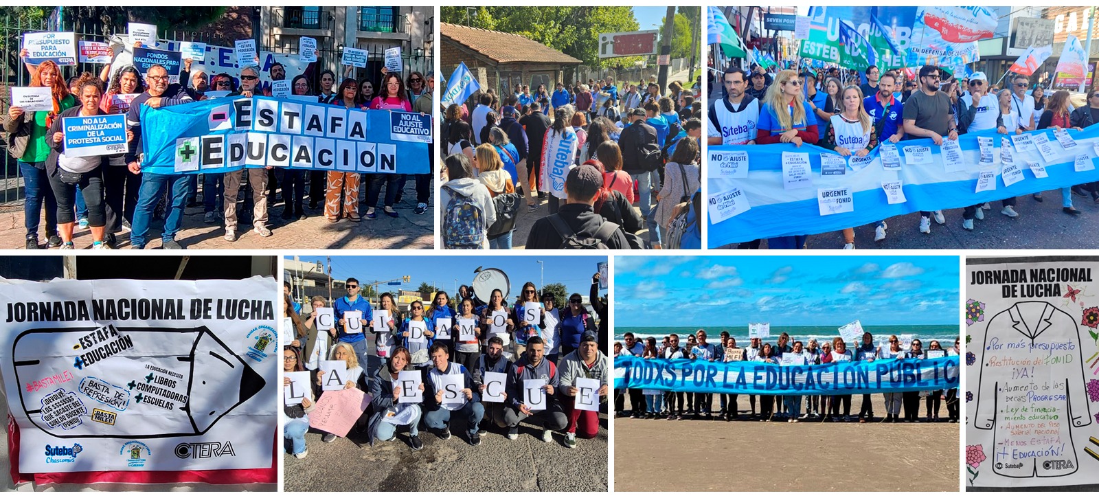 JORNADA NACIONAL DE LUCHA EN DEFENSA DE LA EDUCACIÓN PÚBLICA