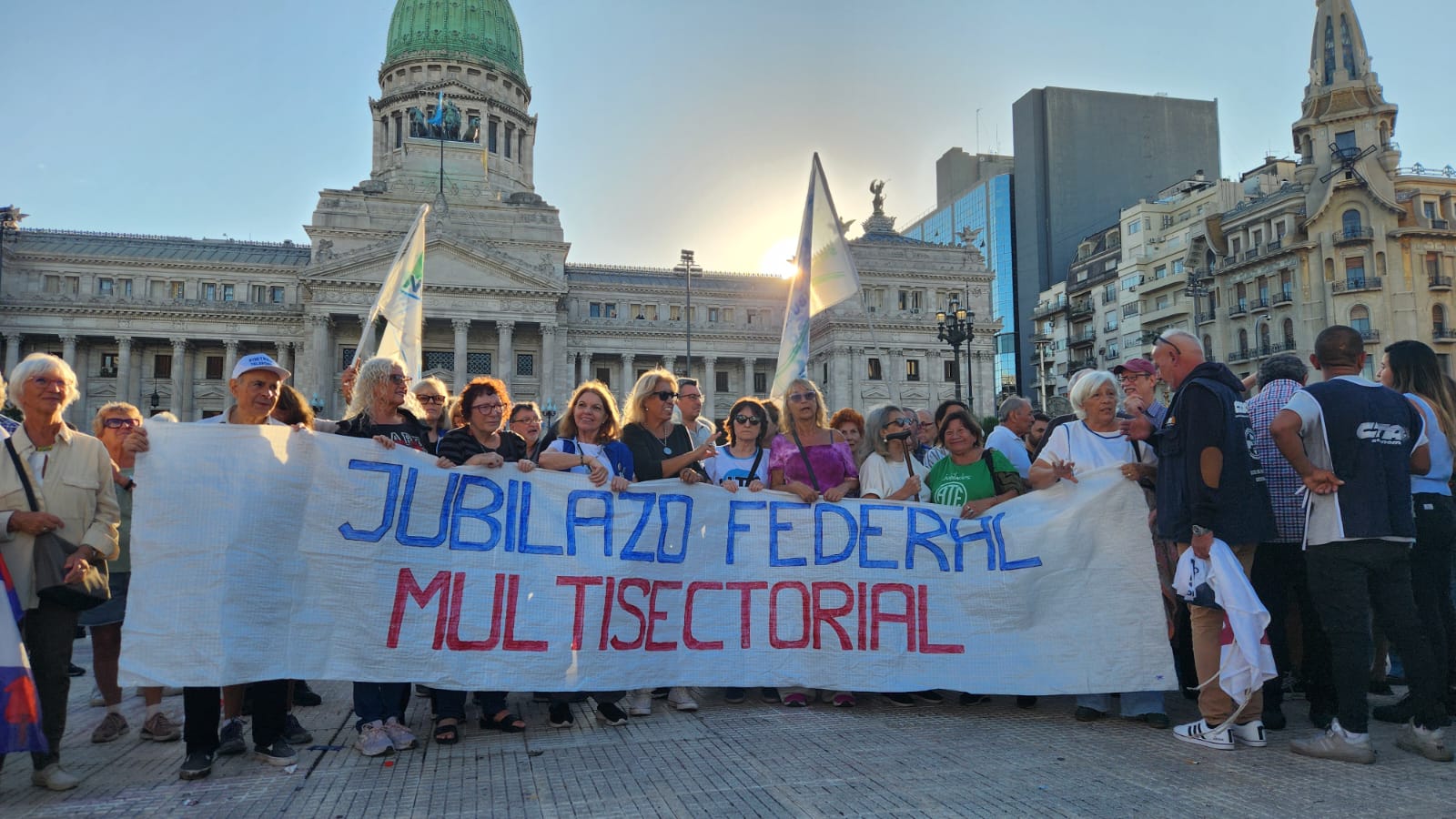 AMBAS CTA ACOMPAÑARON OTRO JUBILAZO FEDERAL