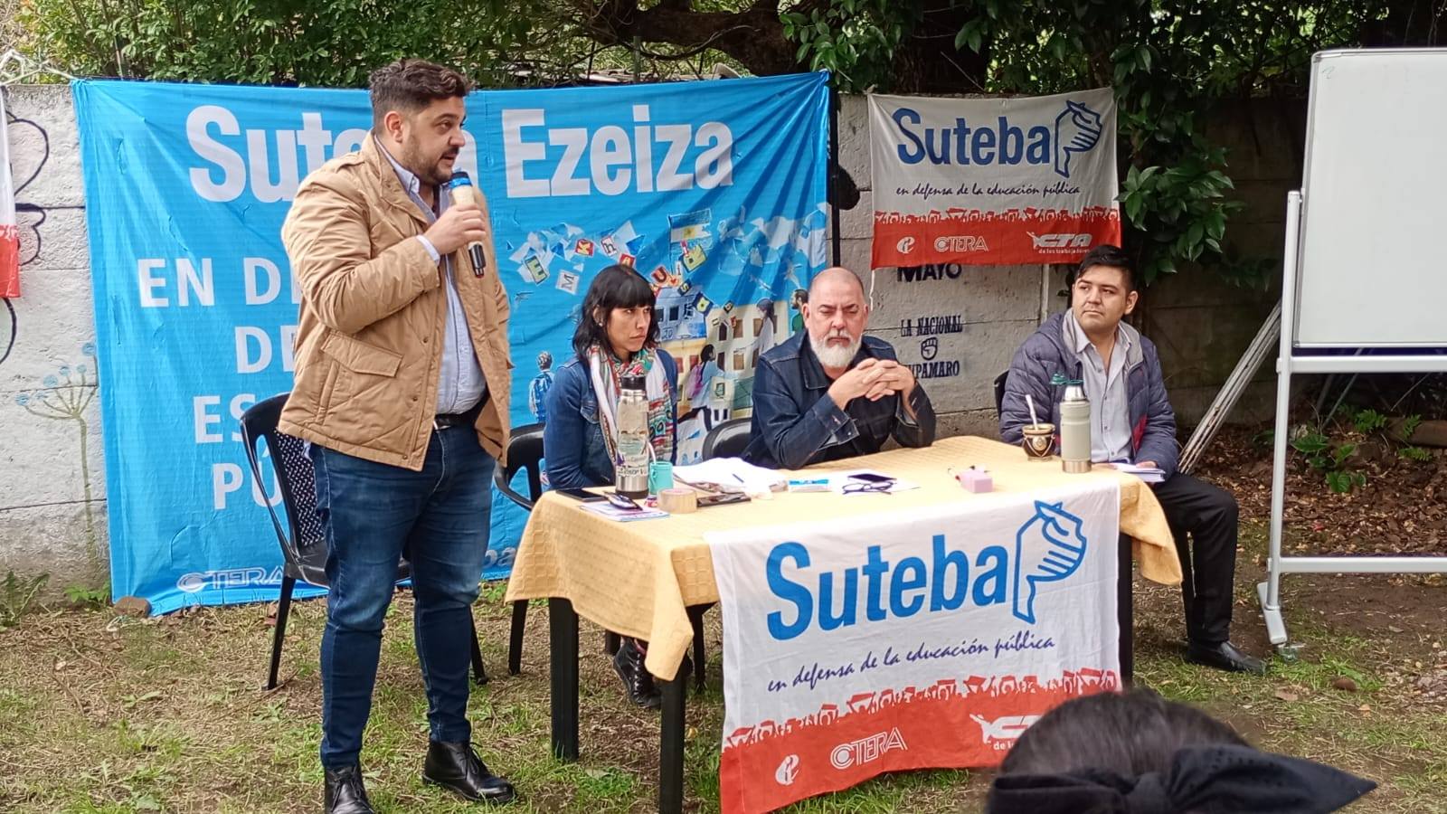 EZEIZA: CONTINÚA LA RECORRIDA DE NUESTRA POLÍTICA DE ADHERENTES EN TODA LA PROVINCIA