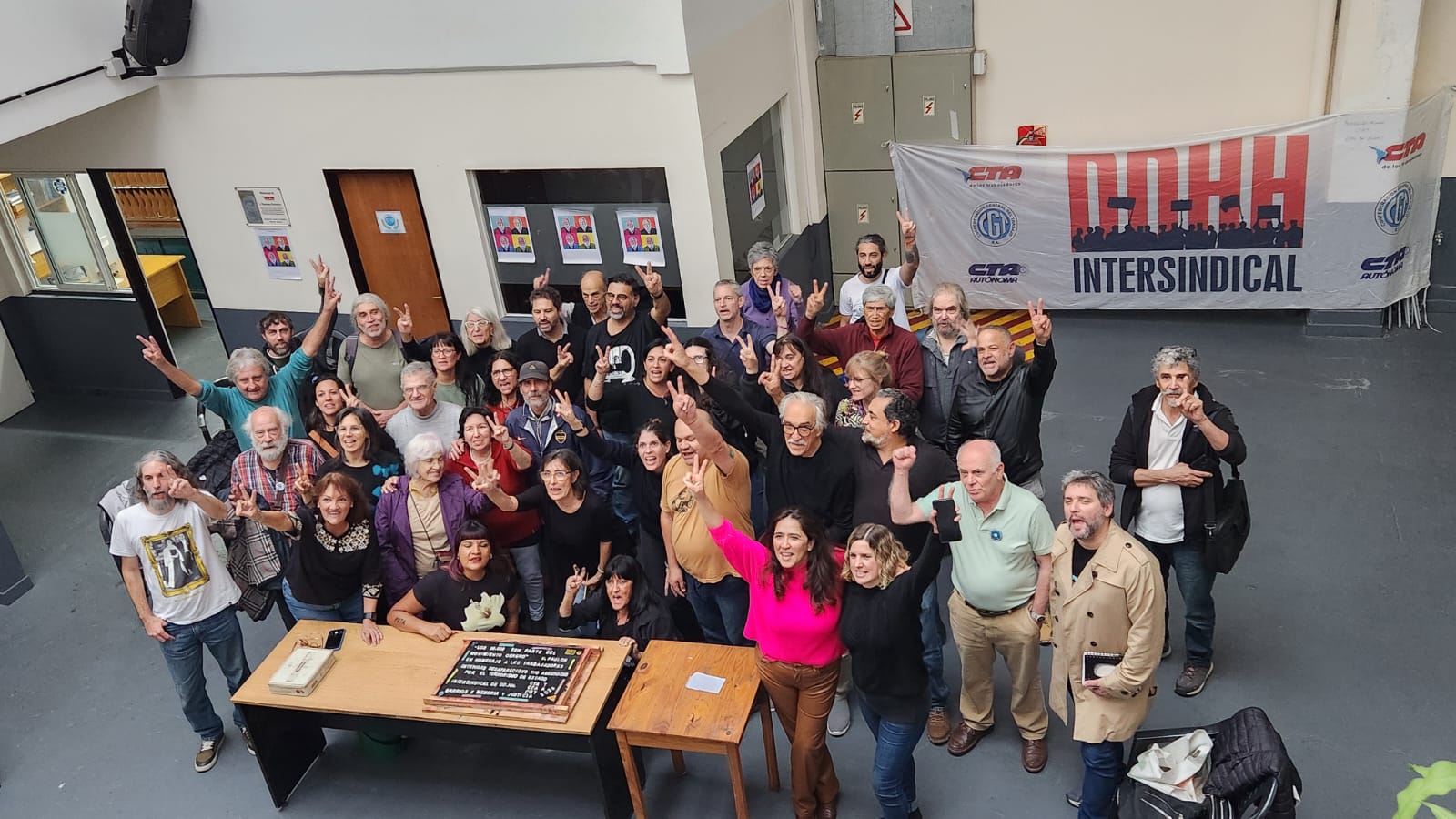 SUTEBA PRESENTE EN EL HOMENAJE A VICTORIO PAULÓN Y A LXS TRABAJADORXS DETENIDXS DESAPARECIDXS