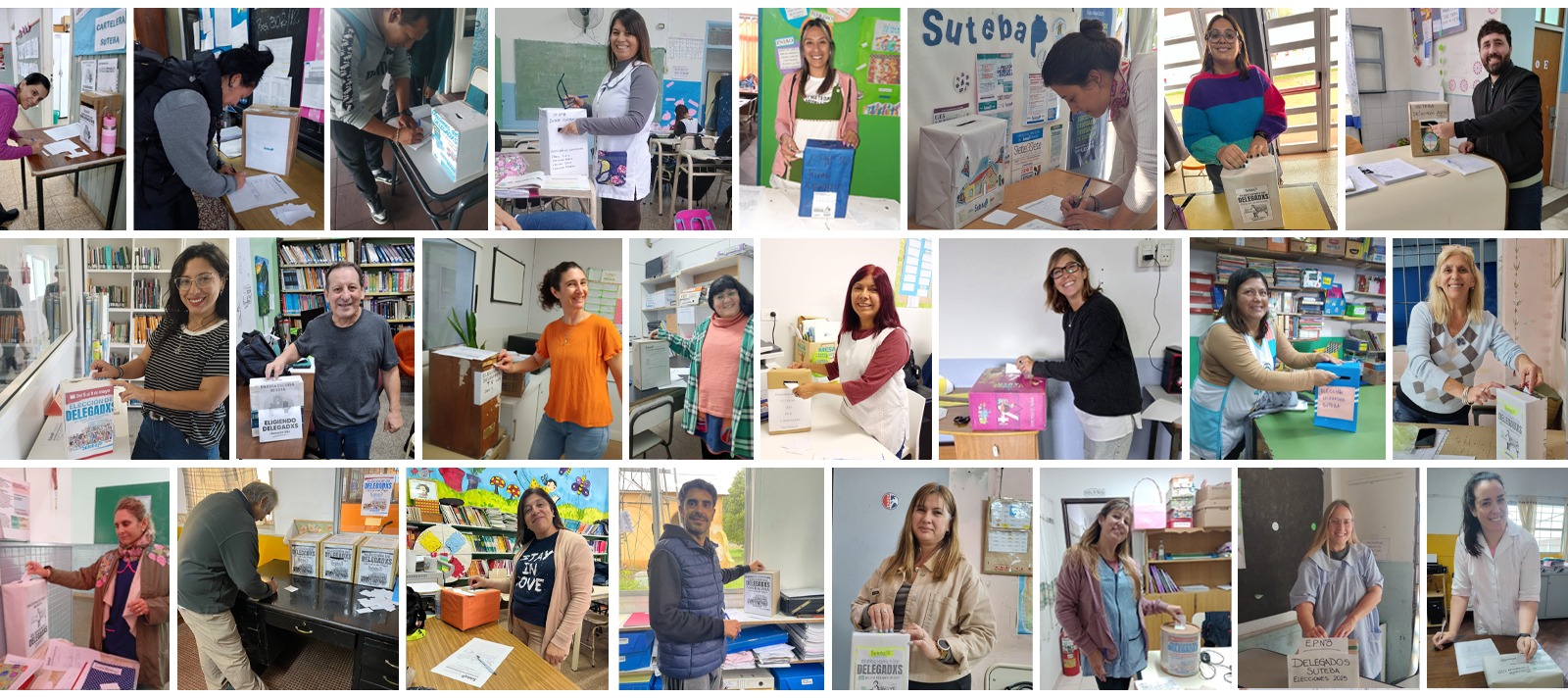 ¡ELEGIMOS A NUESTRXS DELEGADXS EN CADA ESCUELA!