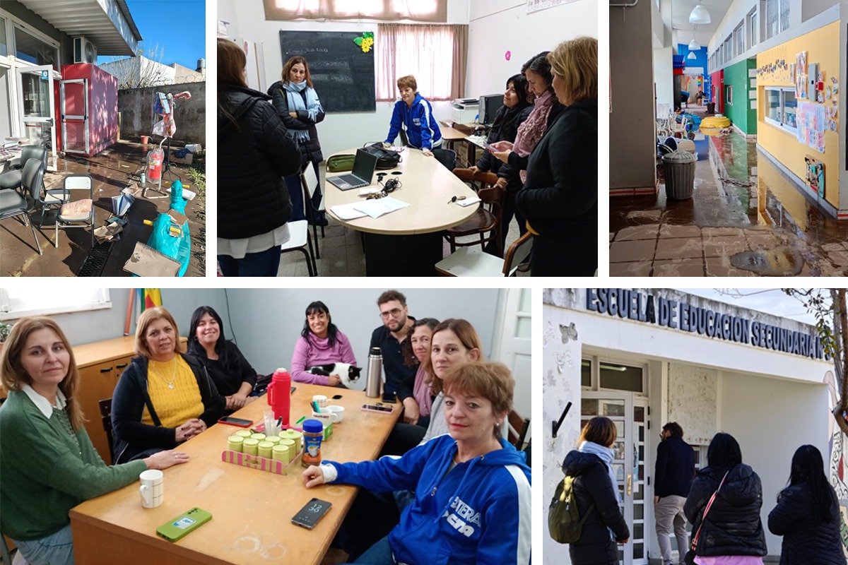 SUTEBA CONTINÚA LA CAMPAÑA SOLIDARIA POR LOS PUEBLOS INUNDADOS