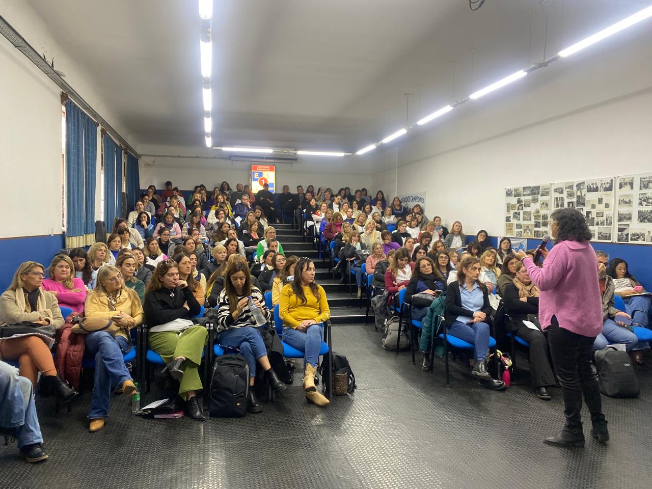 JUNÍN: SUTEBA REALIZÓ UNA JORNADA DE CAPACITACIÓN SOBRE EL ACUERDO PARITARIO DE PREVENCIÓN, RESGUARDO Y REPARACIÓN
