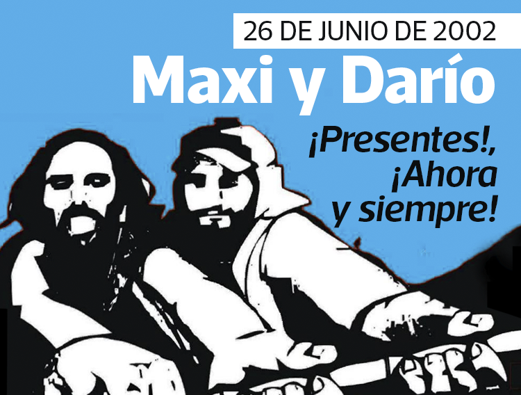 26 DE JUNIO: ASESINATO DE KOSTEKI Y SANTILLÁN