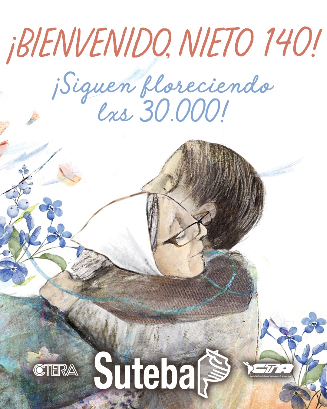 ¡BIENVENIDO, NIETO 140! ¡GRACIAS ABUELAS!