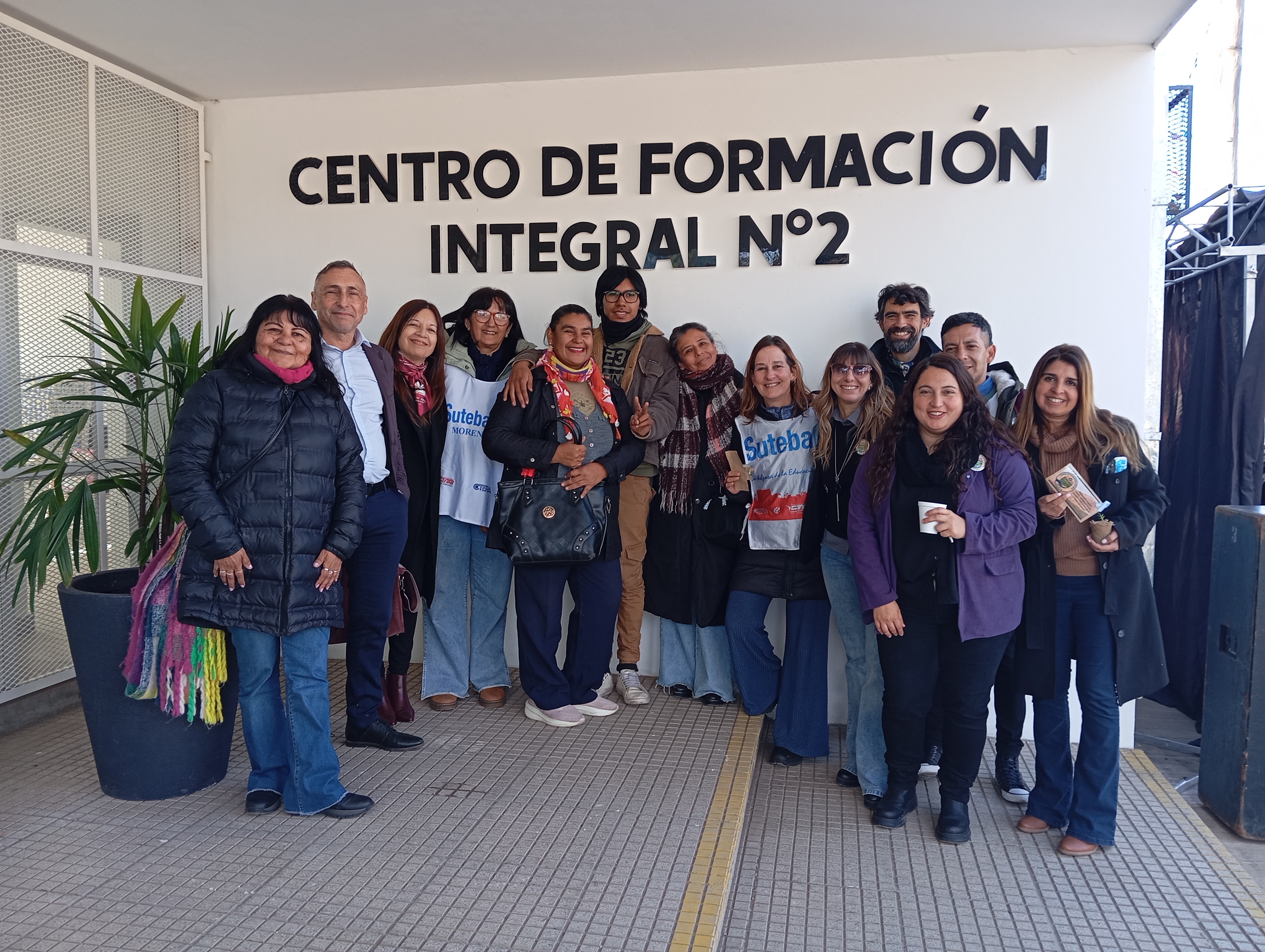 SUTEBA PRESENTE EN LA INAUGURACIÓN DEL CFI Nº 2 DE MORENO
