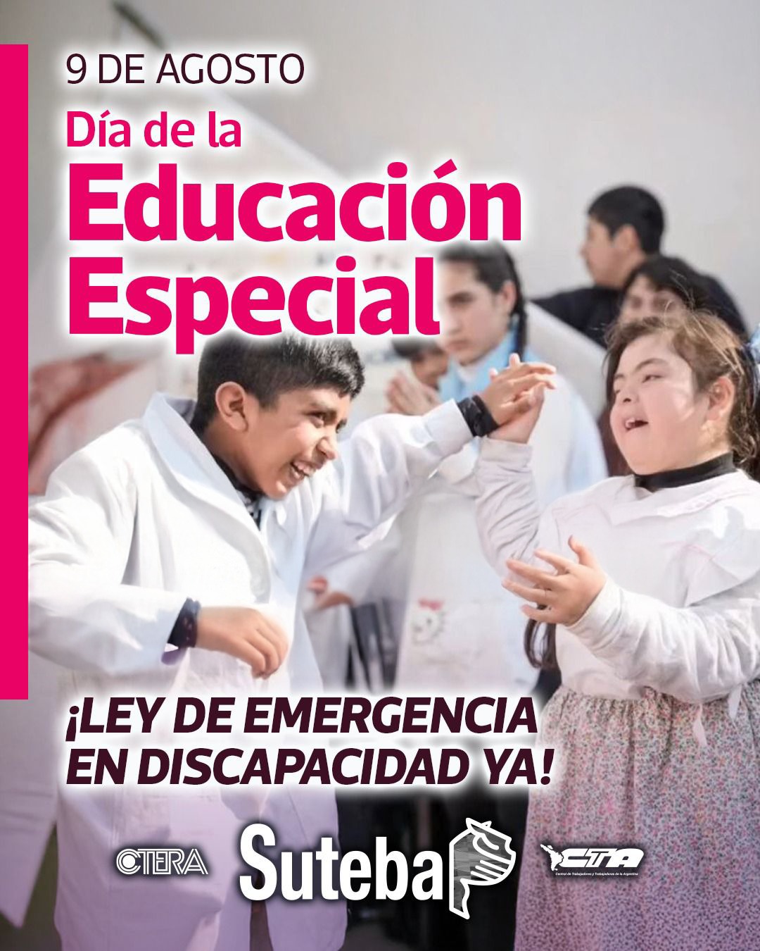 9 DE AGOSTO: DÍA DE LA EDUCACIÓN ESPECIAL