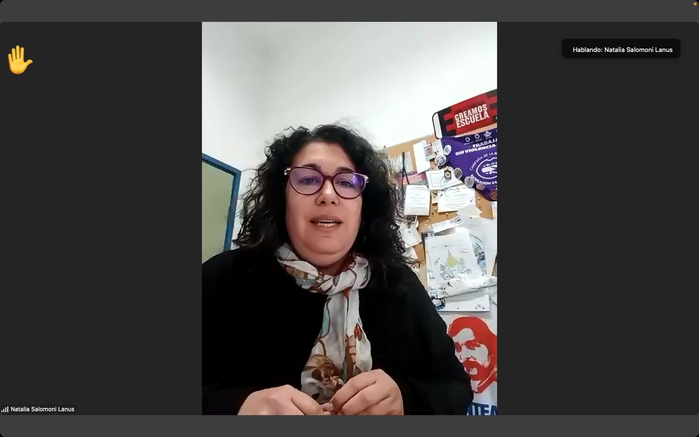 Natalia Salomoni – Sec. Gral. Lanús
