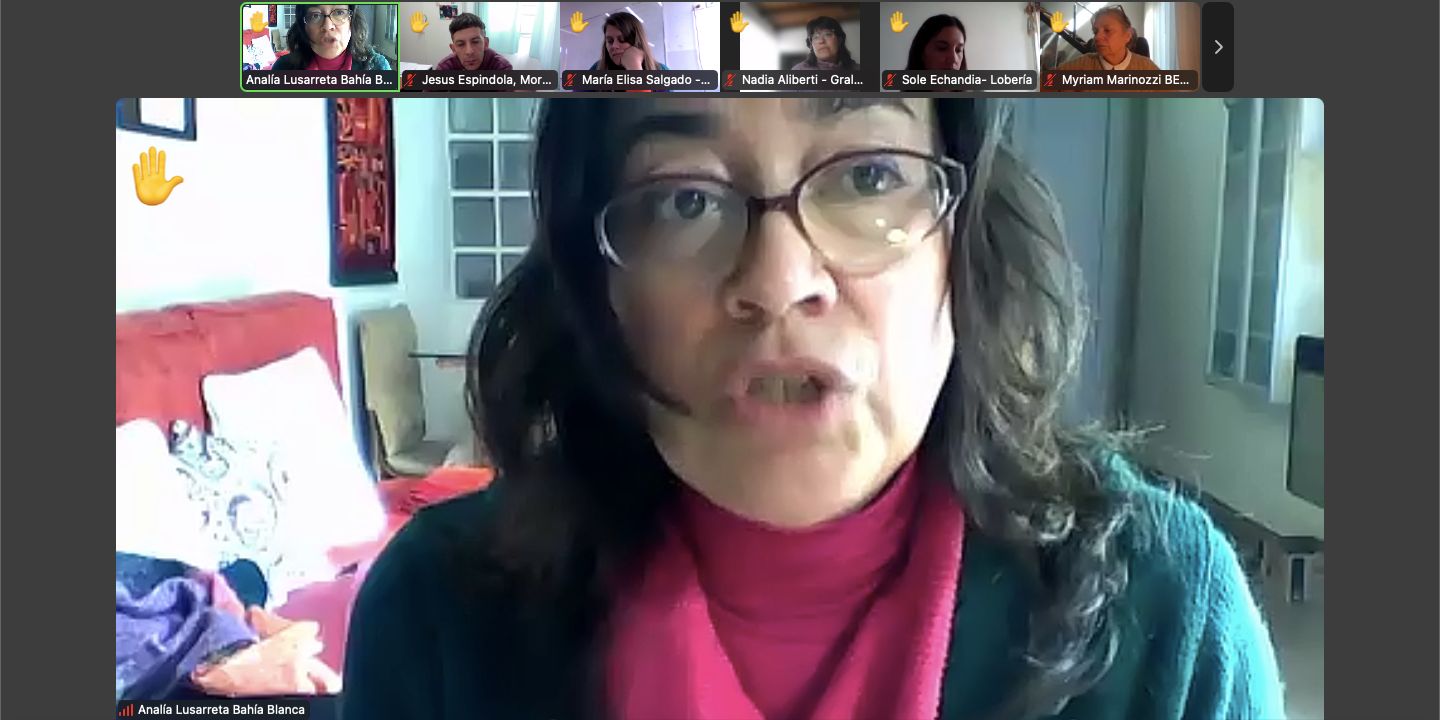 Analía Lusarreta – Sec. Gral. Bahía Blanca
