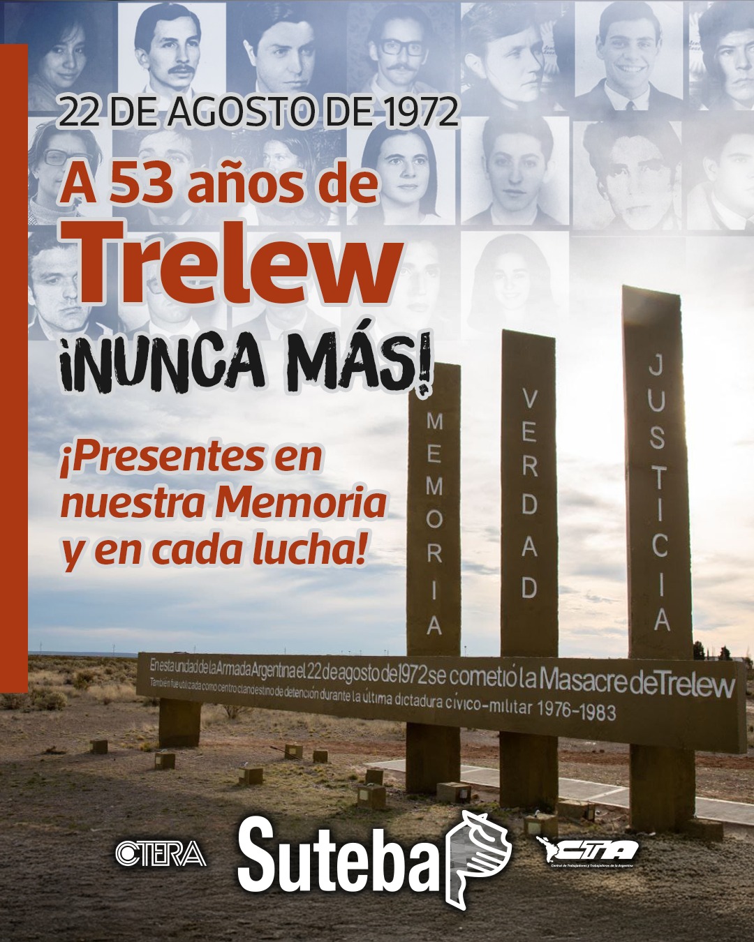 22 DE AGOSTO: A 53 AÑOS DE TRELEW