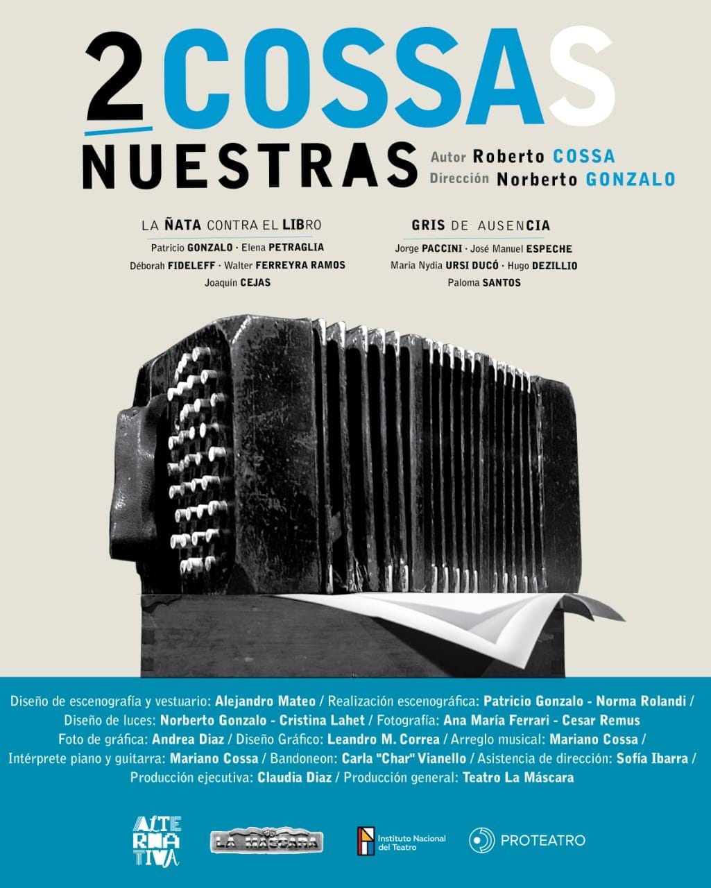 BENEFICIOS EN EL TEATRO LA MÁSCARA: DOS COSSAs NUESTRAS