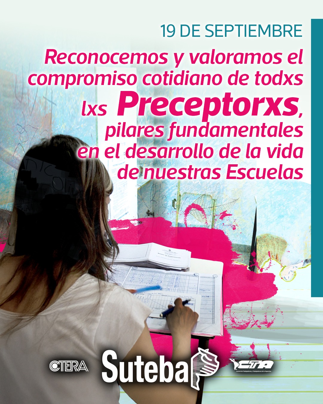 19 DE SEPTIEMBRE: DÍA DE LXS PRECEPTORXS