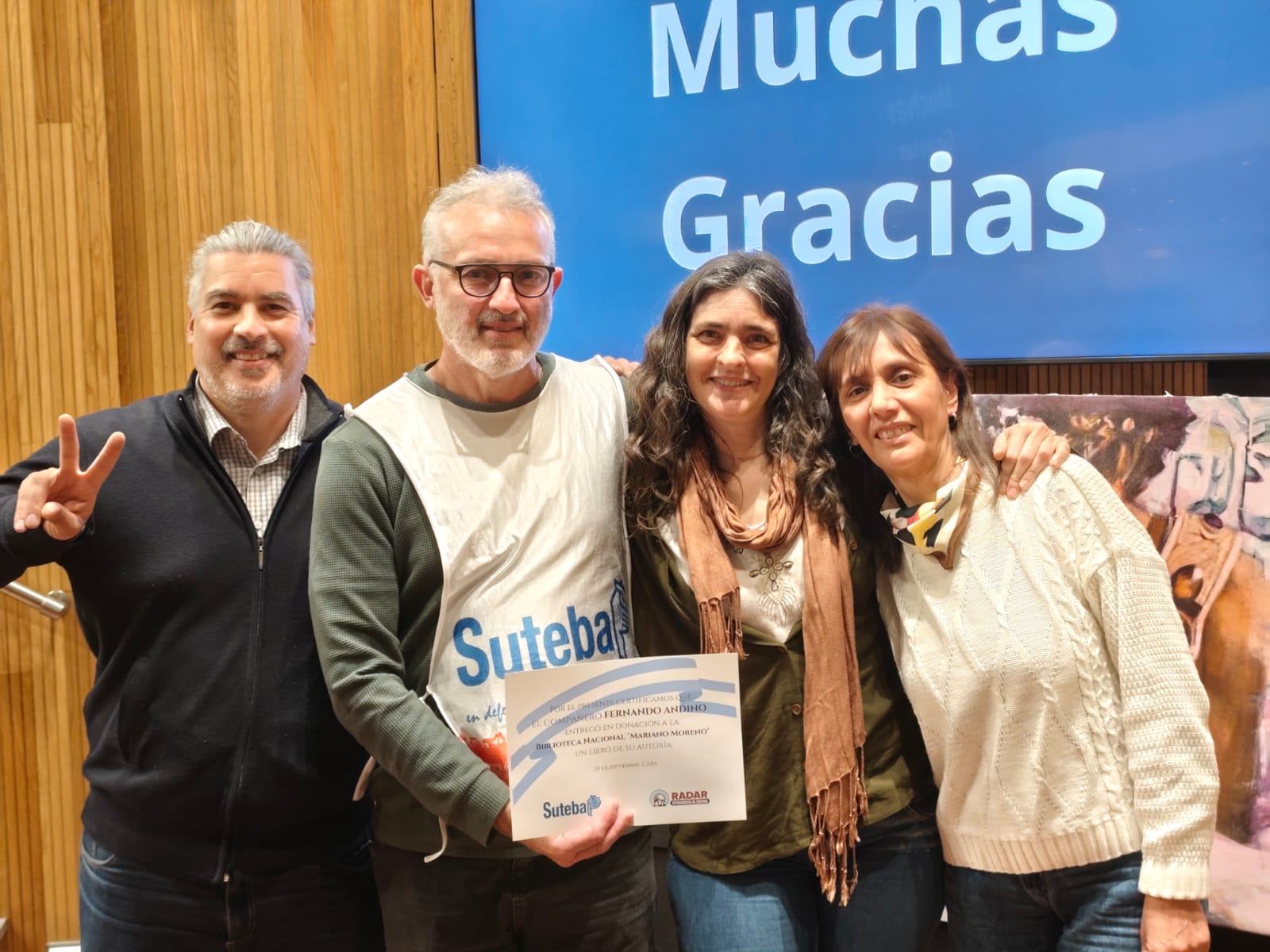 LXS TRABAJADORXS FORMAMOS PARTE DE LA BIBLIOTECA NACIONAL