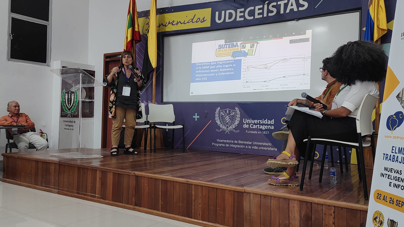 SUTEBA PRESENTÓ UNA EXPERIENCIA EN EL VI CONGRESO IBEROAMERICANO DE INVESTIGACIÓN Y PROMOCIÓN DE LA SEGURIDAD Y SALUD LABORAL