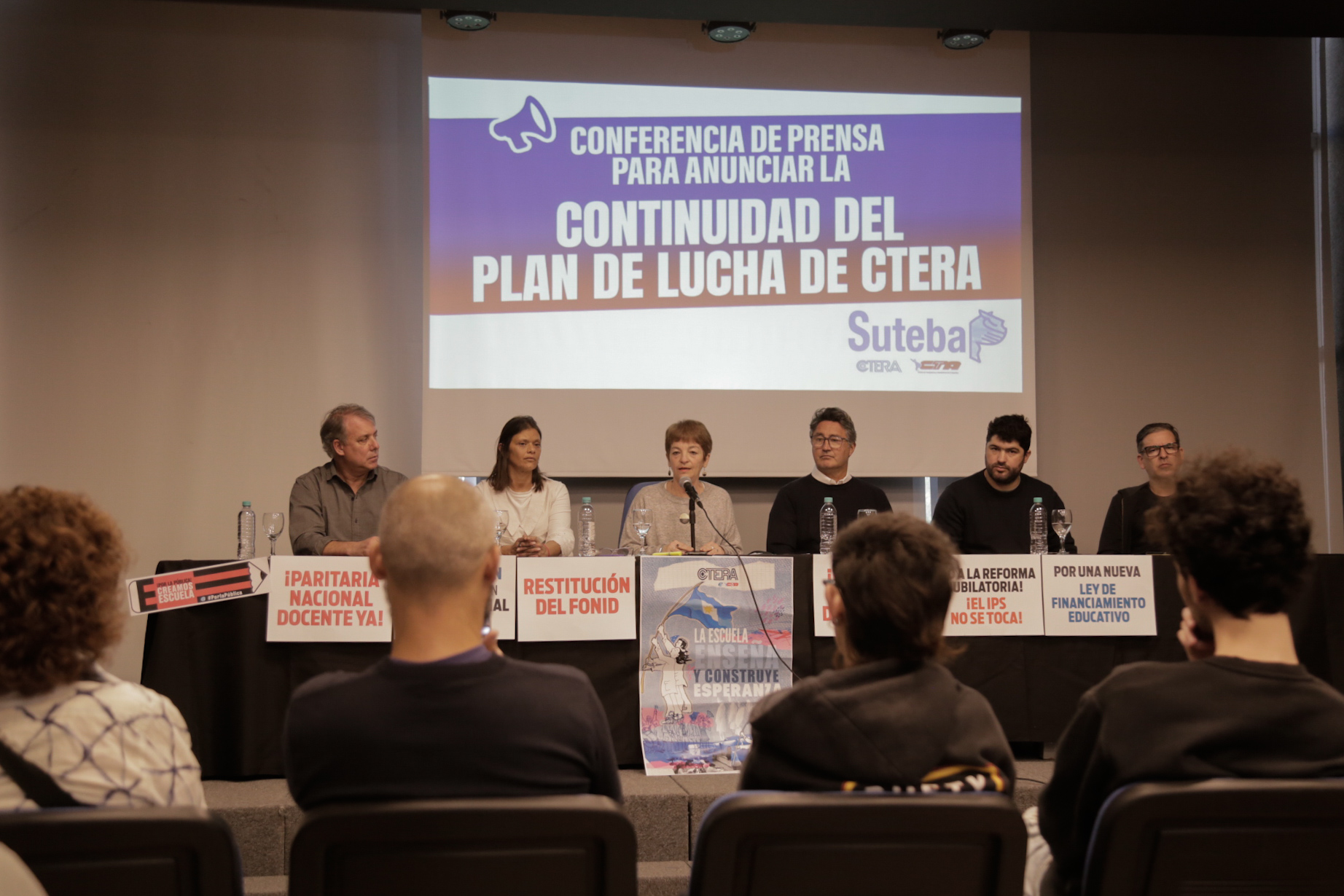 SUTEBA ANUNCIÓ JORNADA NACIONAL DE PROTESTA EL 8 DE OCTUBRE Y MARCHA EDUCATIVA Y PARO NACIONAL DOCENTE PARA EL MARTES 14