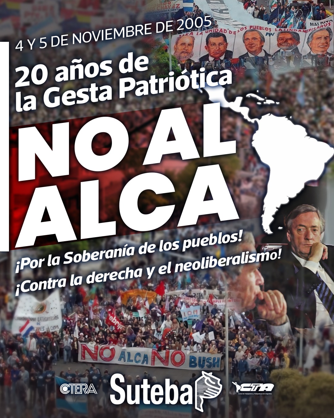 4 Y 5 DE NOVIEMBRE: NO AL ALCA