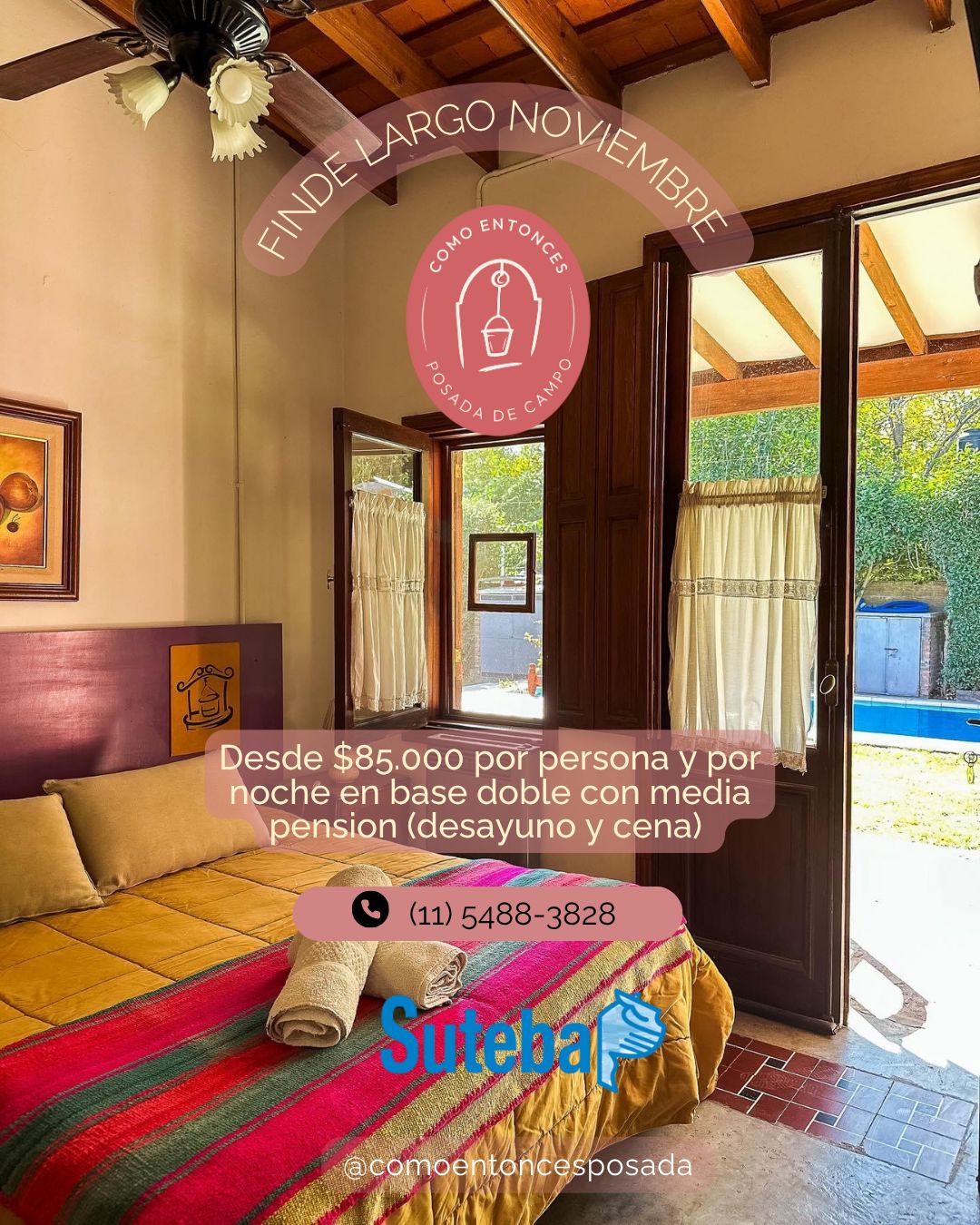 TURISMO EN URIBELARREA: ¡DISFRUTÁ EL FINDE LARGO CON BENEFICIOS!