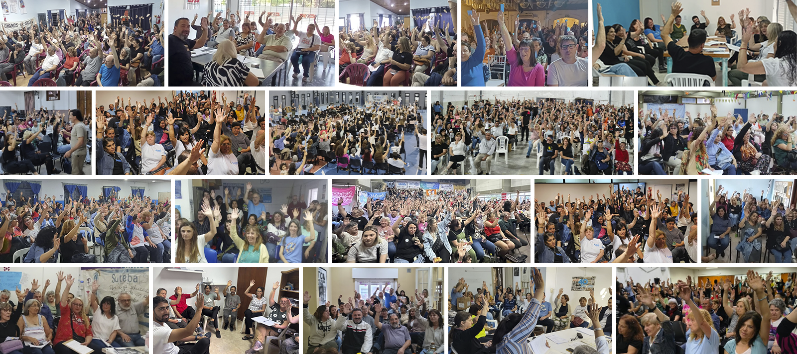 ASAMBLEAS EN TODA LA PROVINCIA: SUTEBA CRECE CON MÁS DEMOCRACIA, ORGANIZACIÓN Y LUCHA