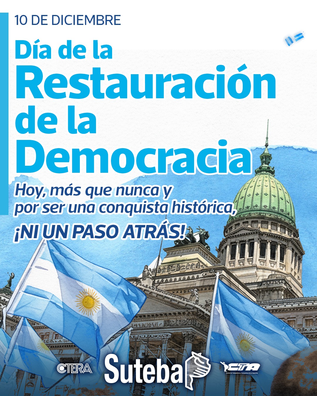 10 DE DICIEMBRE: DÍA DE LA DEMOCRACIA