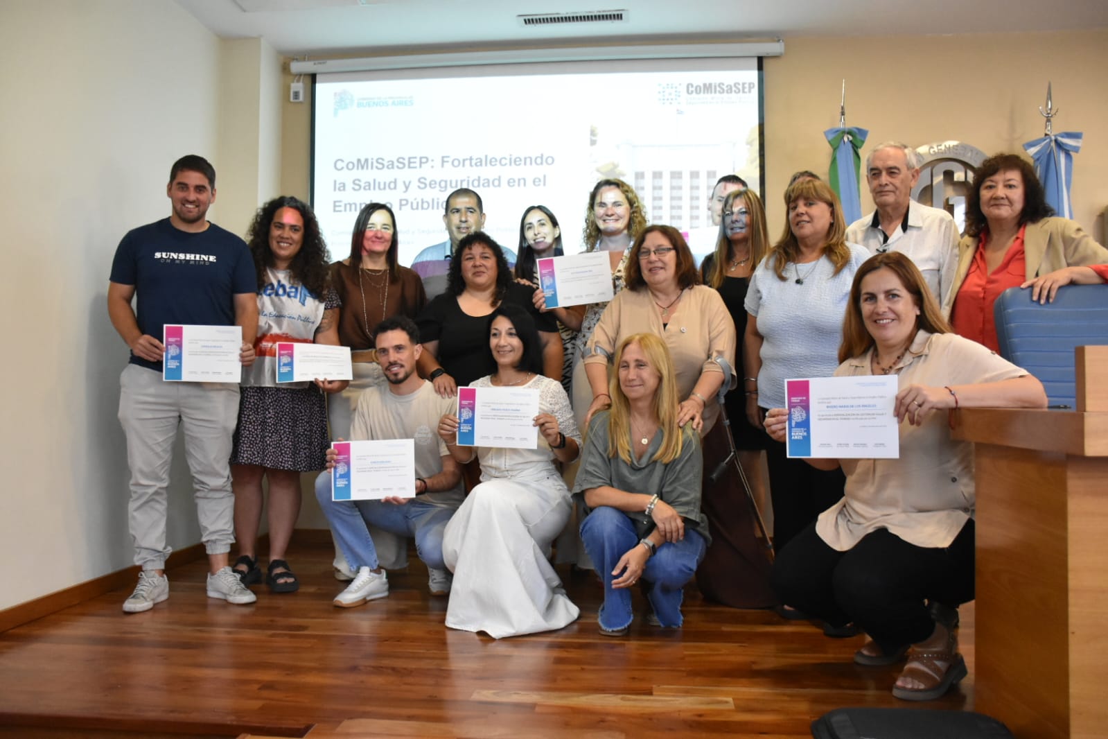 NUEVOS ESPECIALISTAS EN SALUD Y SEGURIDAD EN EL TRABAJO EN SUTEBA